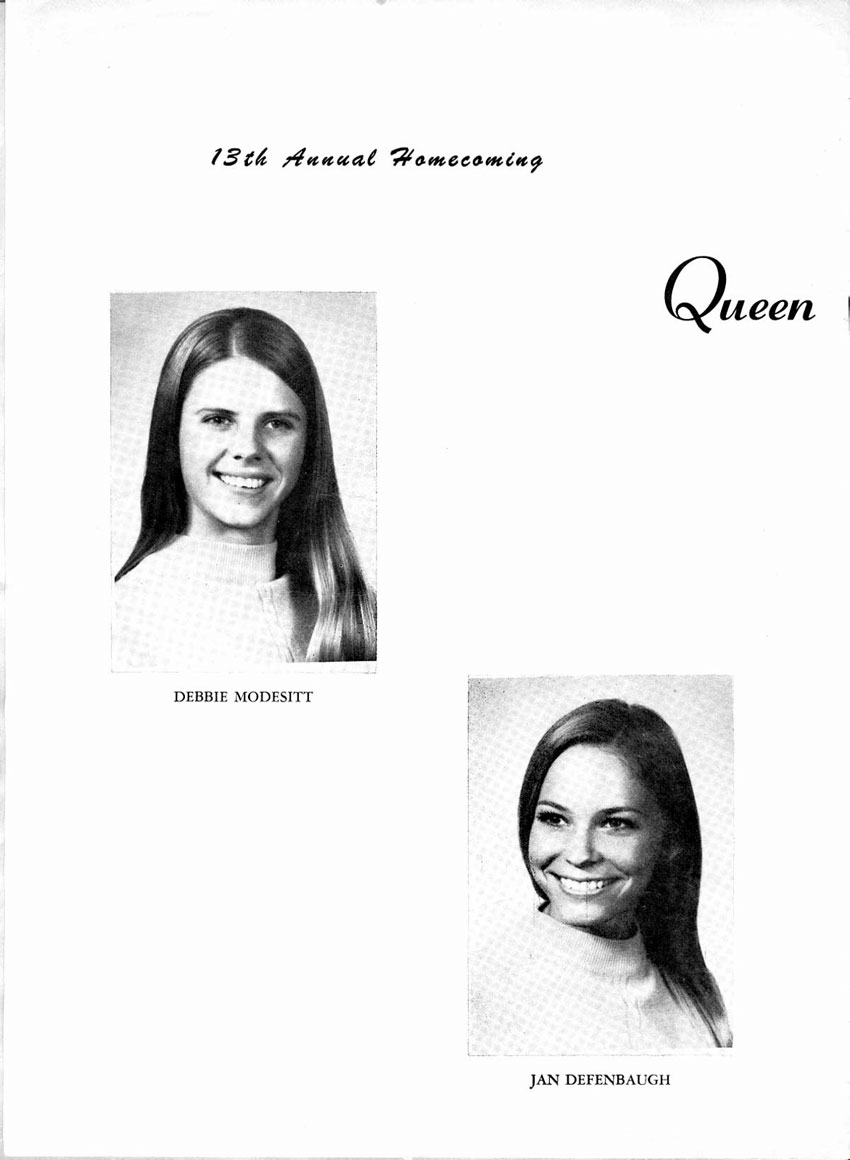 Ramona High School 1969 Homecoming Program, page 2