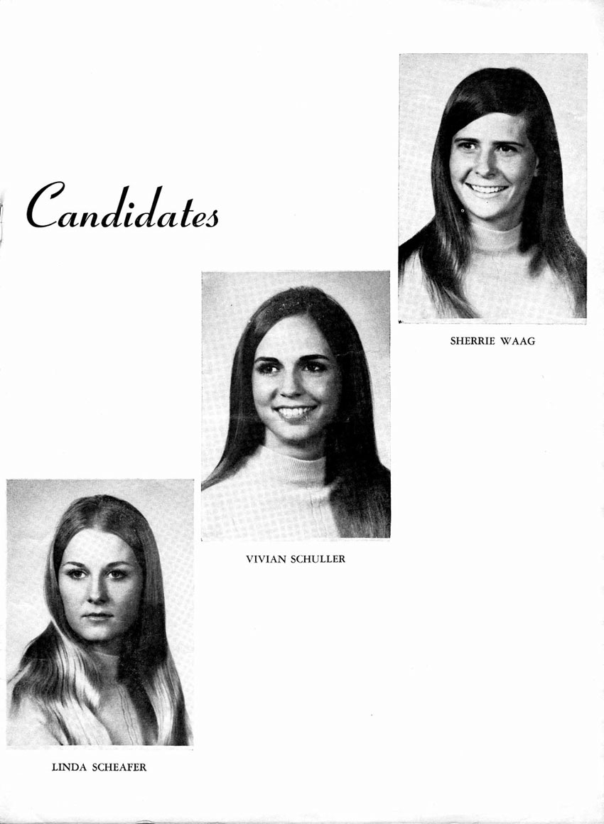 Ramona High School 1969 Homecoming Program, page 3