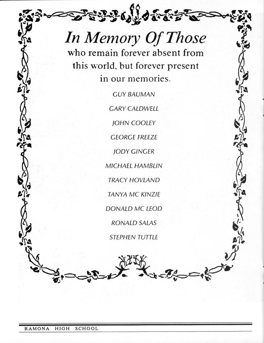 In Memory